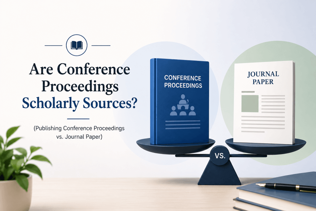Conference proceedings vs Journal papers