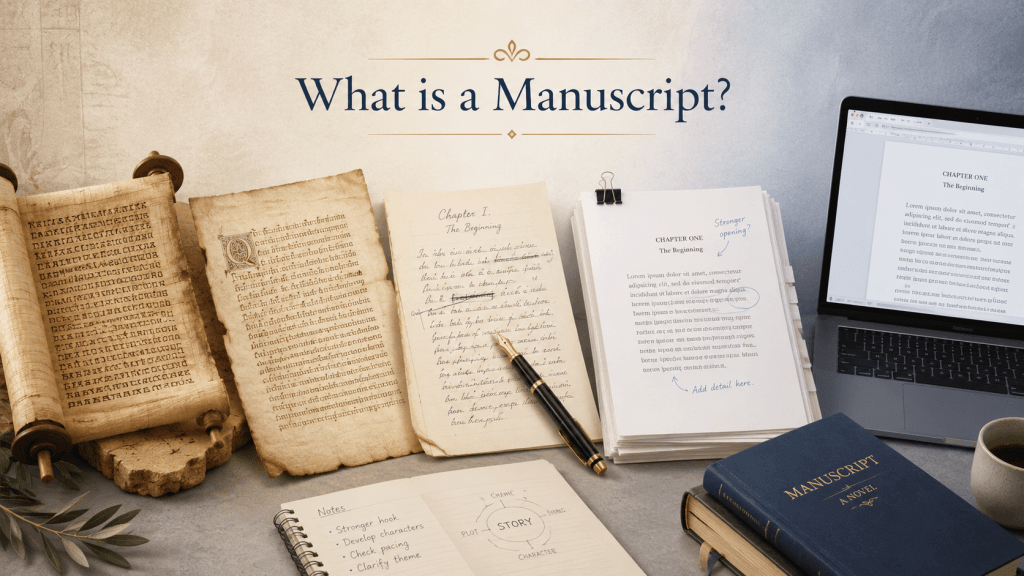 What is a manuscript featured image