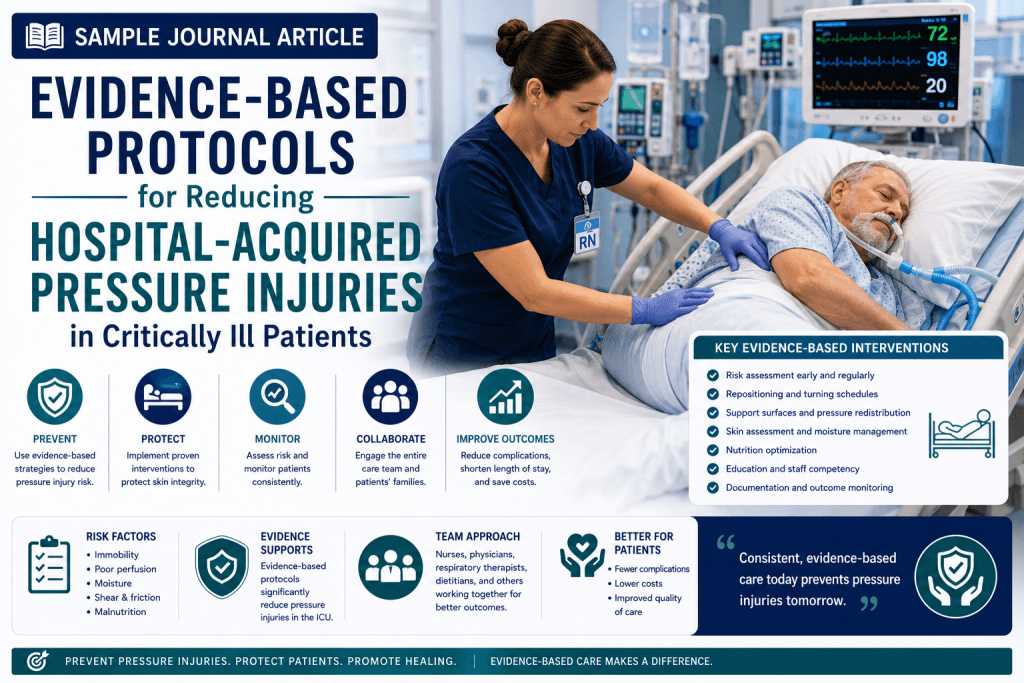 Evidence-Based Protocols for Reducing Hospital-Acquired Pressure Injuries in Critically Ill Patients