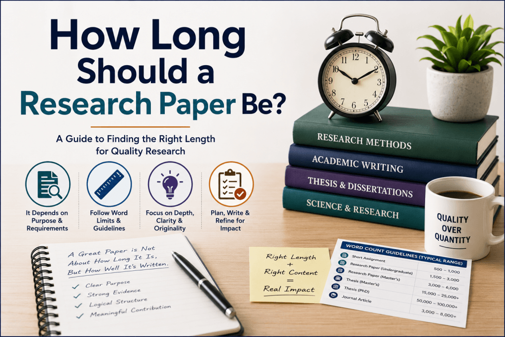 How Long Should a Research Paper Be - Expert Guide