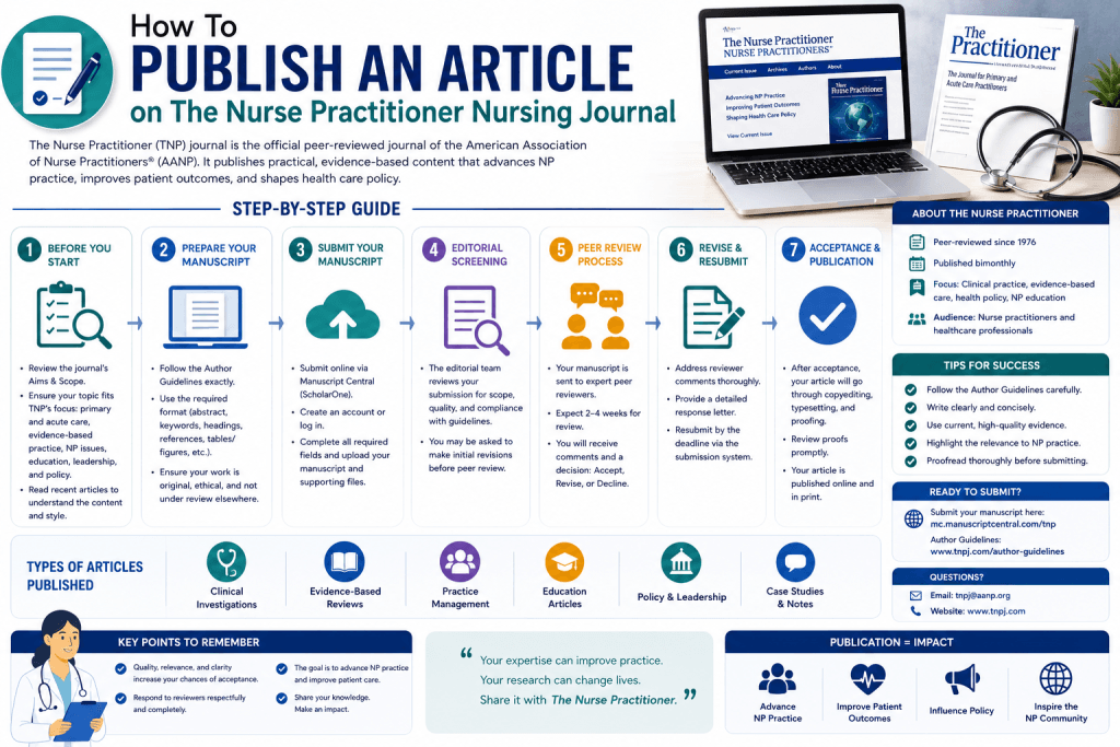 How To Publish Article on The Nurse Practitioner Nursing Journal