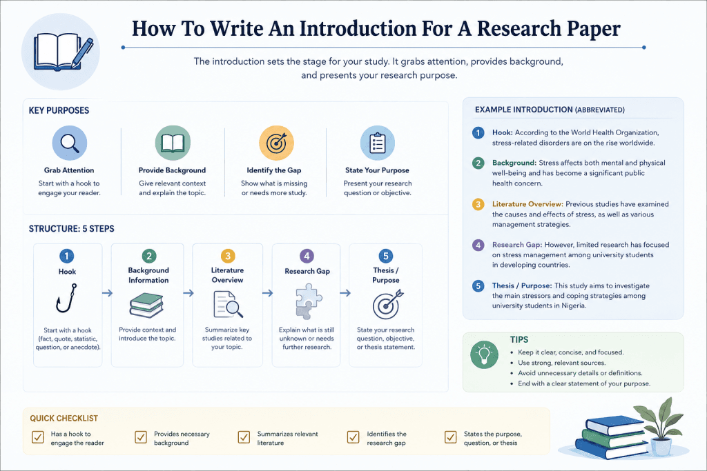 How To Write An Introduction For A Research Paper