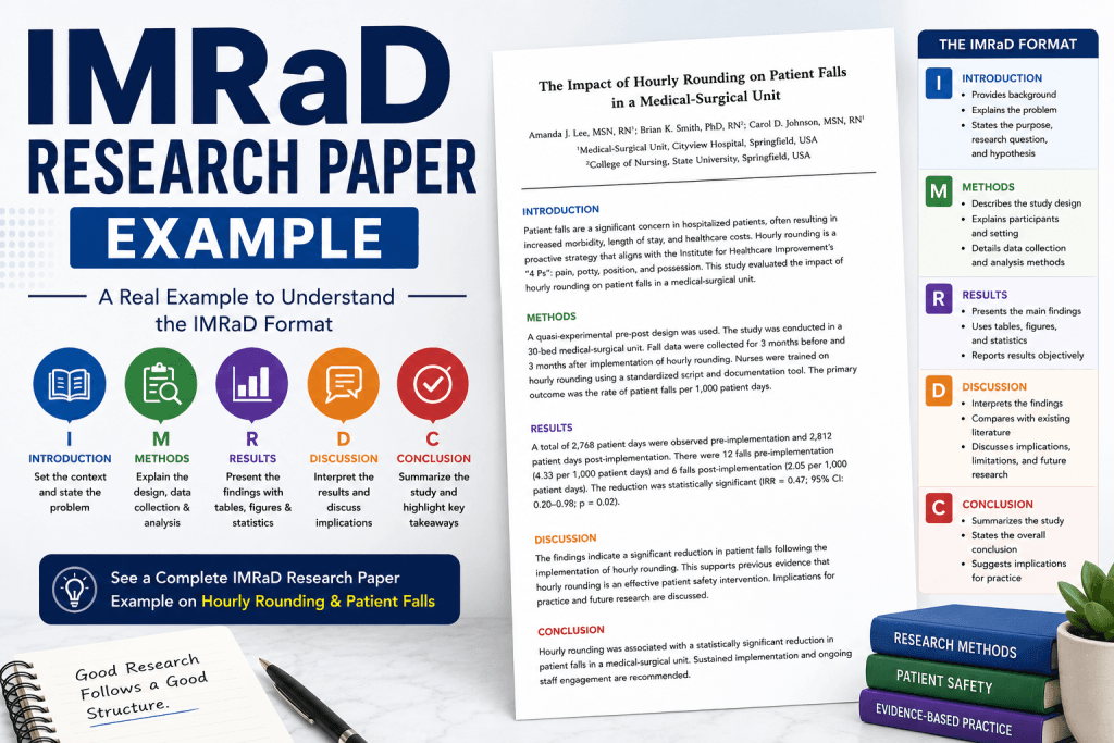 IMRaD Research Paper Example in Nursing