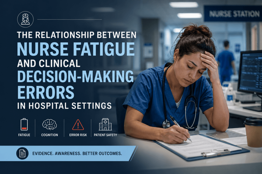 Relationship Between Nurse Fatigue and Clinical Decision-Making Errors in Hospital Settings