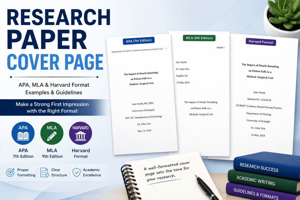 Research Paper Cover Page