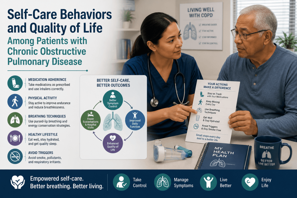Self-Care Behaviors and Quality of Life Among Patients with Chronic Obstructive Pulmonary Disease