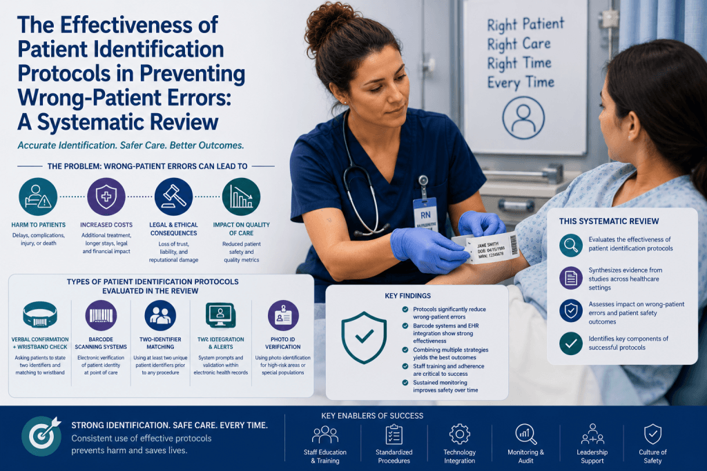 The Effectiveness of Patient Identification Protocols in Preventing Wrong-Patient Errors
