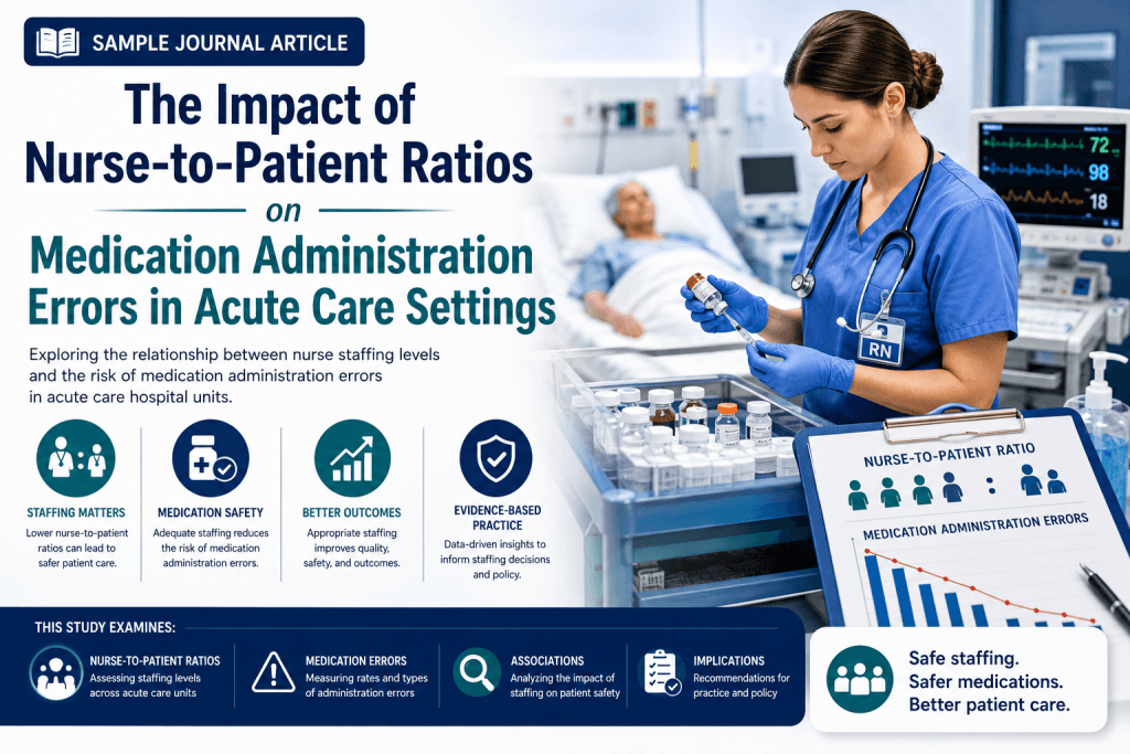 The Impact of Nurse-to-Patient Ratios on Medication Administration Errors in Acute Care Settings