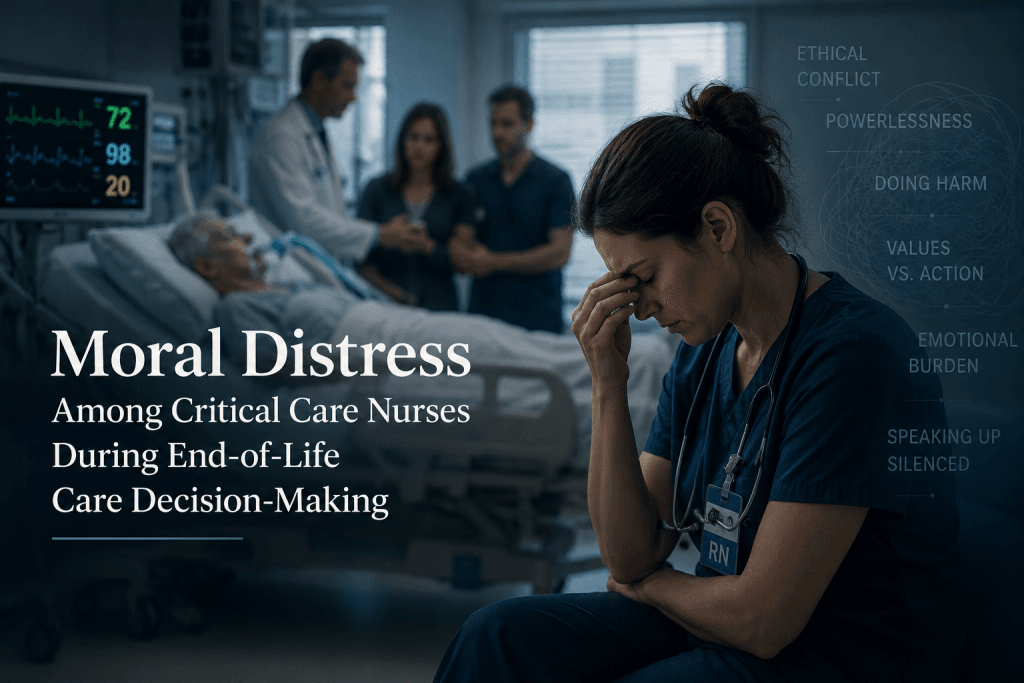 Moral Distress Among Critical Care Nurses During End-of-Life Care Decision-Making