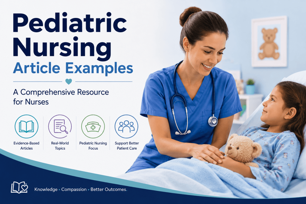 Pediatric Nursing Article Examples - A Comprehensive Resource for Nurses