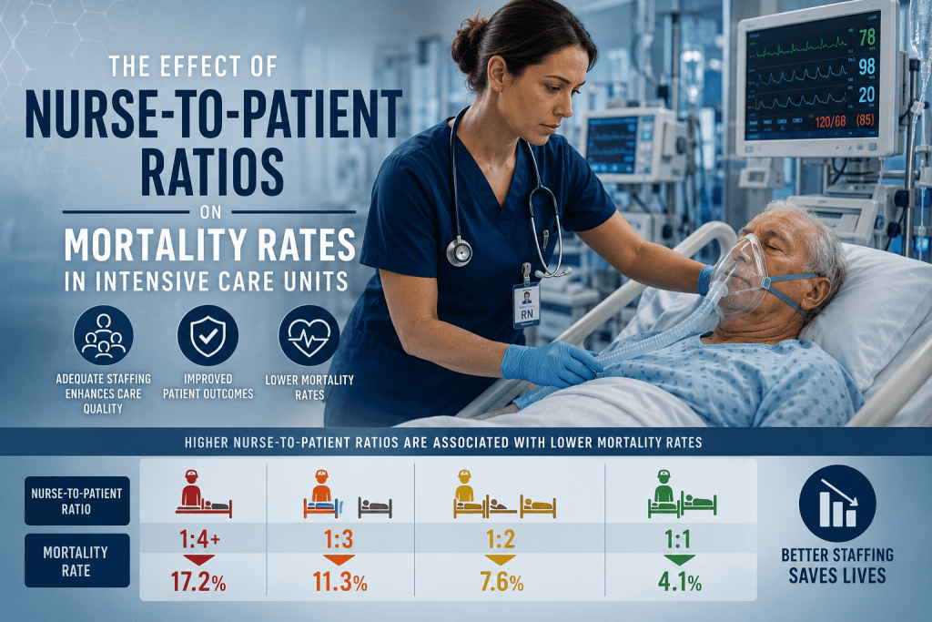The Effect of Nurse-to-Patient Ratios on Mortality Rates in Intensive Care Units